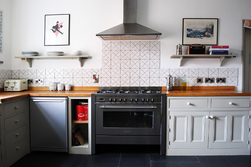 fitted kitchen made by Drew Boulanger
